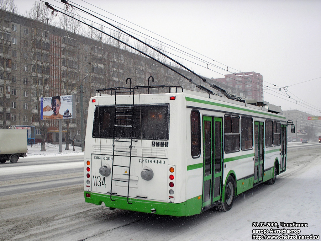 Chelyabinsk, LiAZ-5280 (VZTM) Nr. 1134