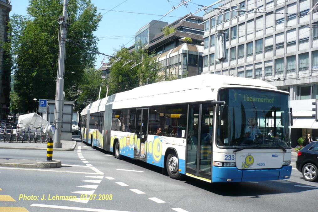 Люцерн, Hess lighTram (BGGT-N2C) № 233