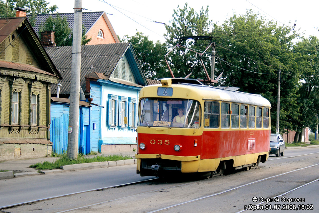 Орёл, Tatra T3SU № 035