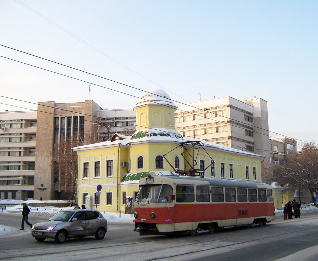 Екатеринбург, Tatra T3SU № 665