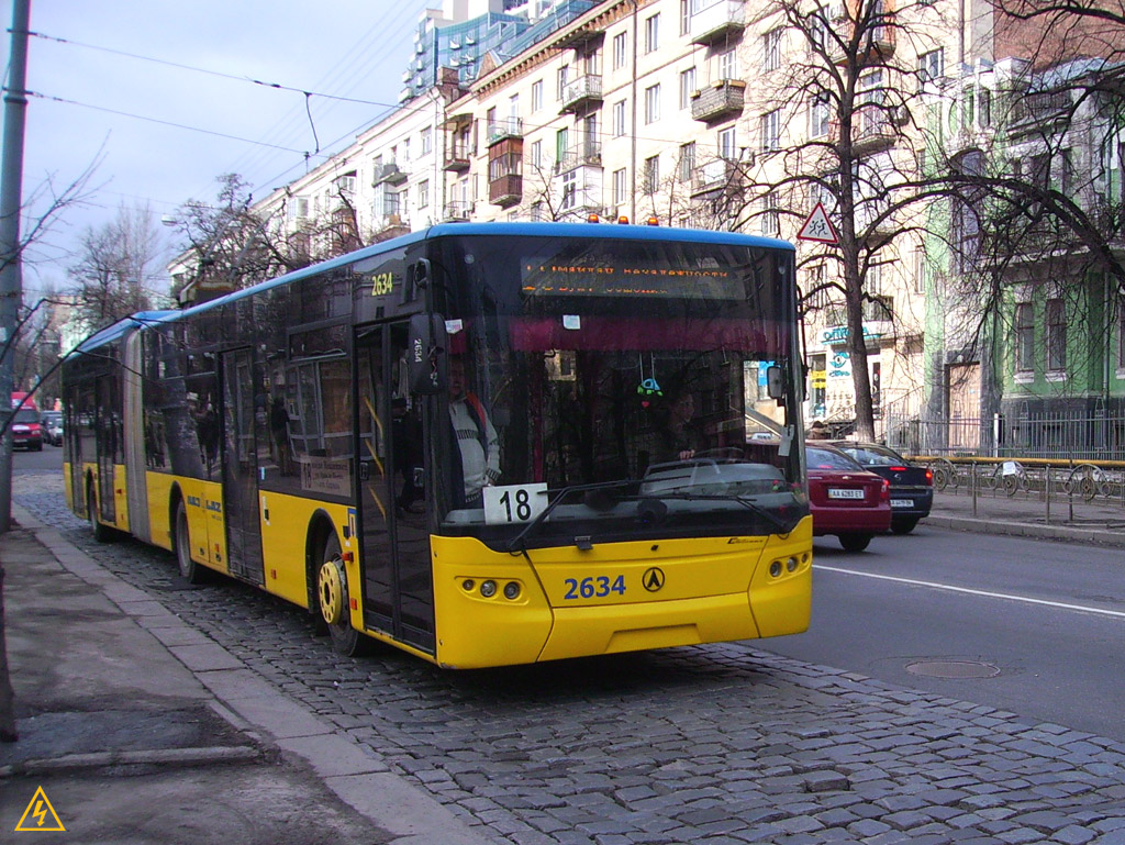 Киев, ЛАЗ E301D1 № 2634