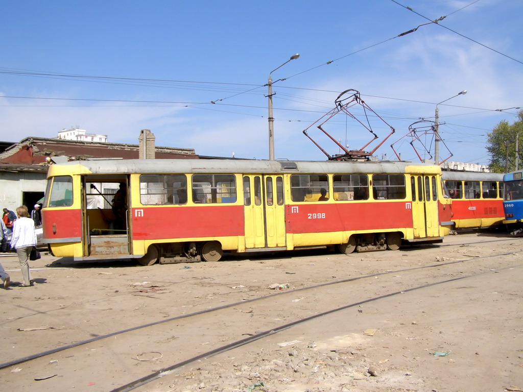 Одесса, Tatra T3SU № 2998; Одесса, Tatra T3R.P № 2960