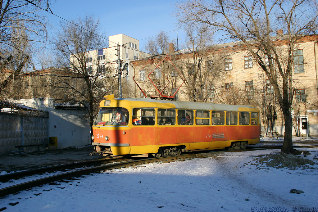 Волгоград, Tatra T3SU № 2724