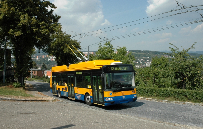 Zlín, Škoda 24Tr Irisbus Citybus № 208