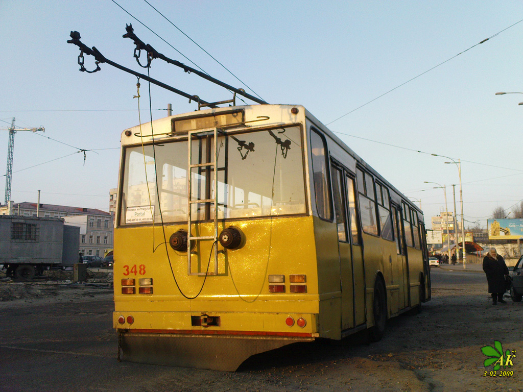 Киев, Škoda 14Tr02 № 348