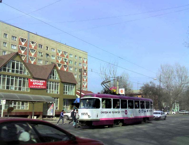 Алматы, Tatra T3D № 1055