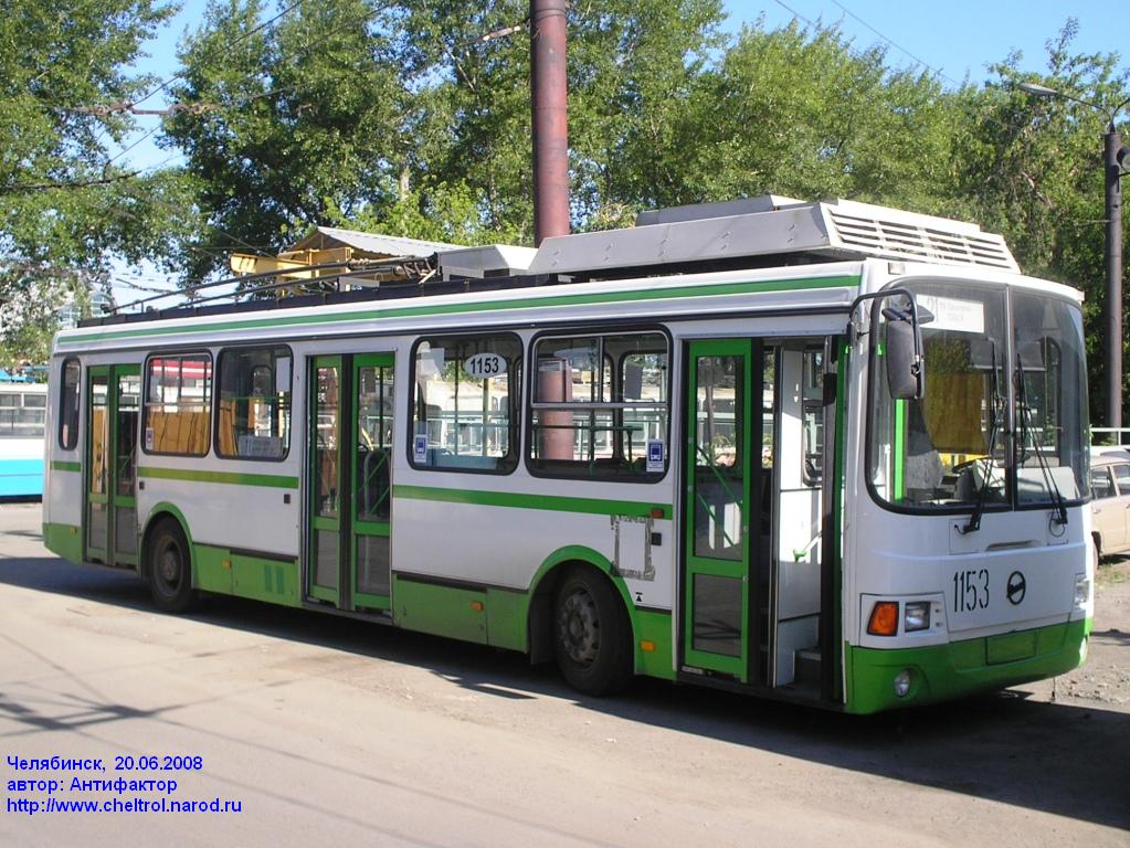 Chelyabinsk, LiAZ-5280 (VZTM) nr. 1153