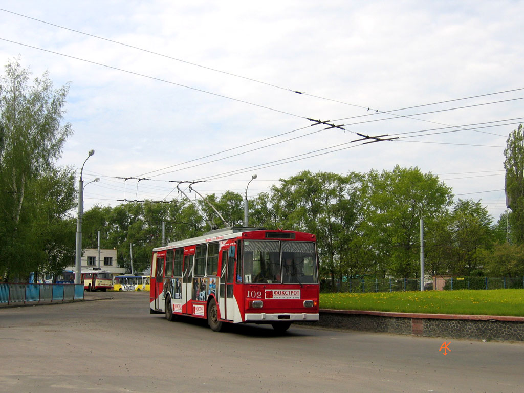 Ровно, Škoda 14Tr89/6 № 102