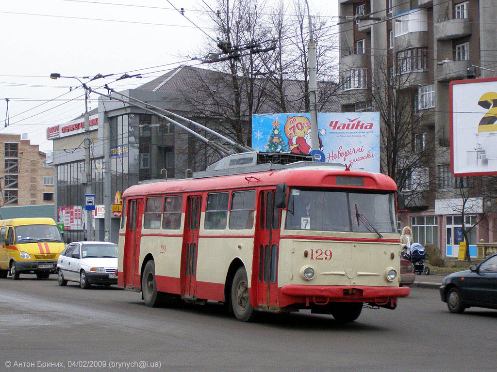 Ровно, Škoda 9TrHT28 № 129