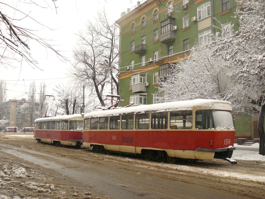 Днепр, Tatra T3SU № 1314