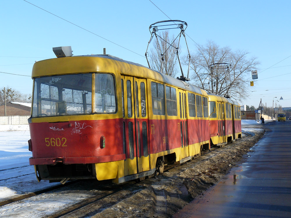 Киев, Tatra T3SU № 5602