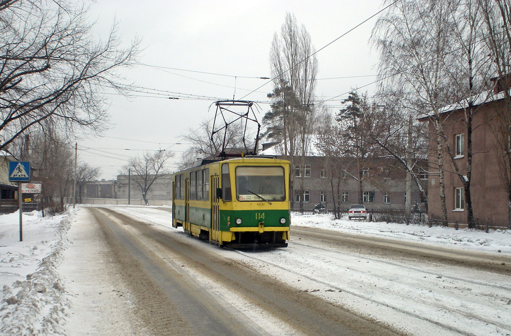 Липецк, Tatra T6B5SU № 114