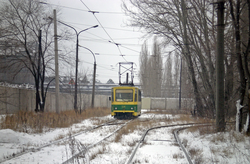 Липецк, Tatra T6B5SU № 114