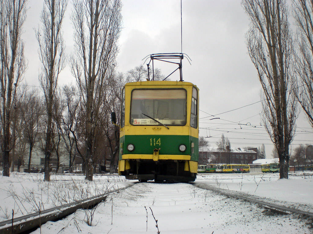 Липецк, Tatra T6B5SU № 114