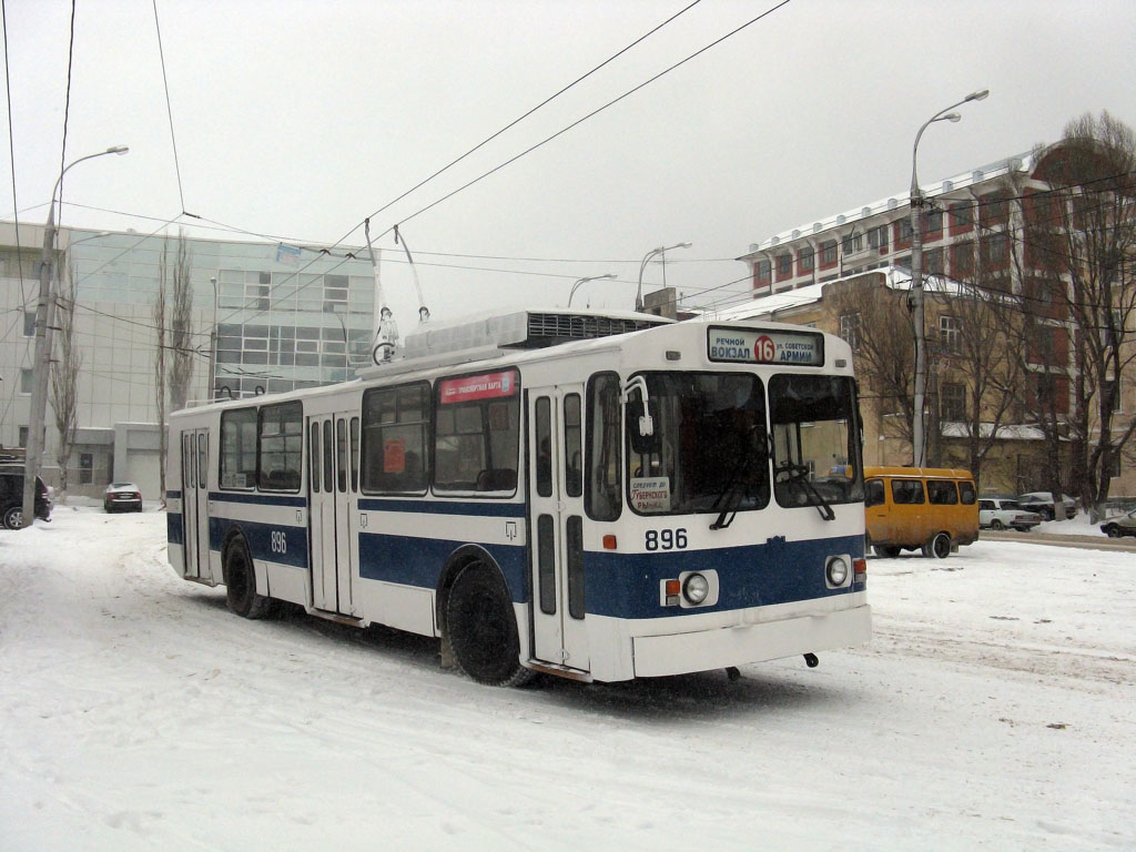 Самара, АКСМ 101А № 896; Самара — Конечные станции и кольца (троллейбус)