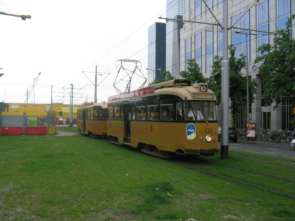 Роттердам, Четырёхосный моторный Allan № 123