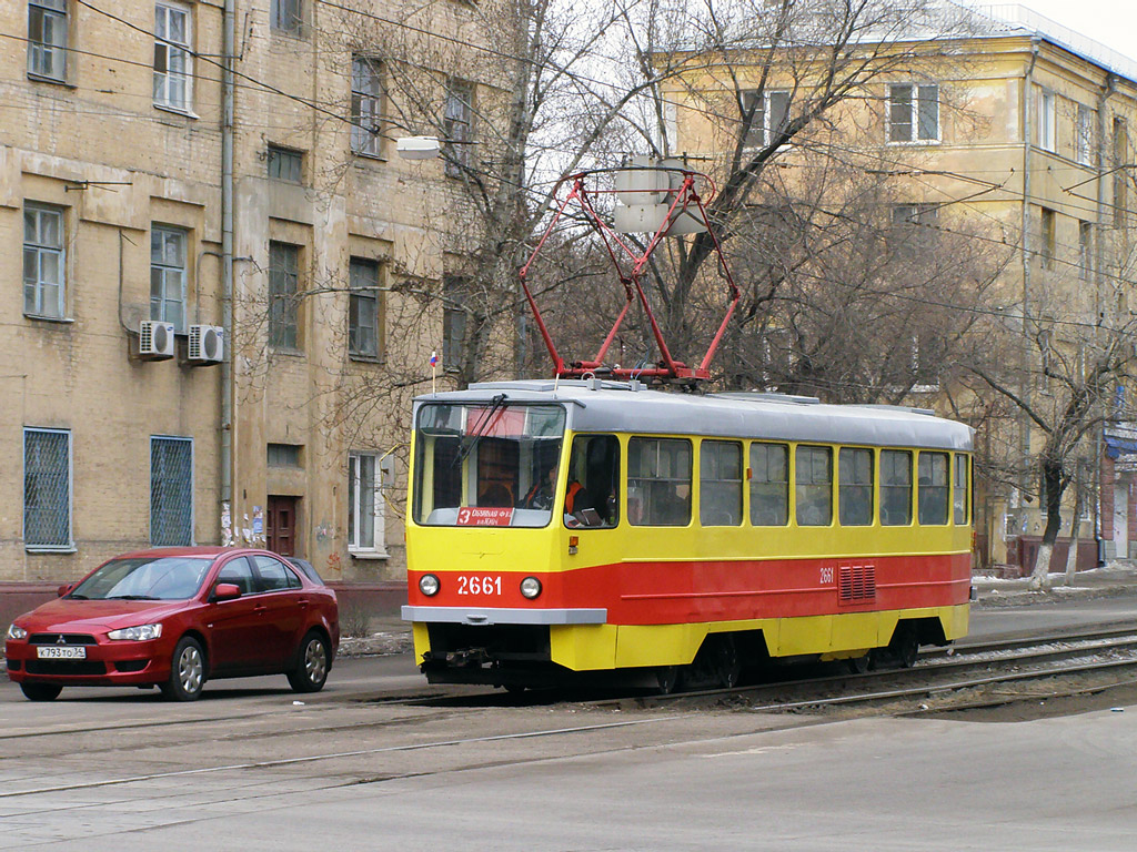 Volgograd, Tatra T3SU mod. VZSM # 2661