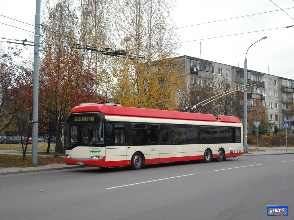 Вільнюс, Solaris Trollino II 15 AC № 2695