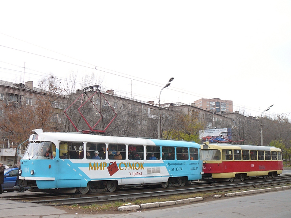 Ижевск, Tatra T3SU № 1184