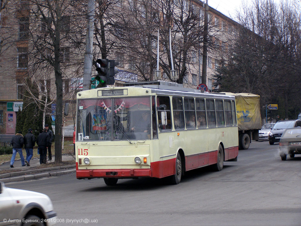 Ровно, Škoda 14Tr89/6 № 115