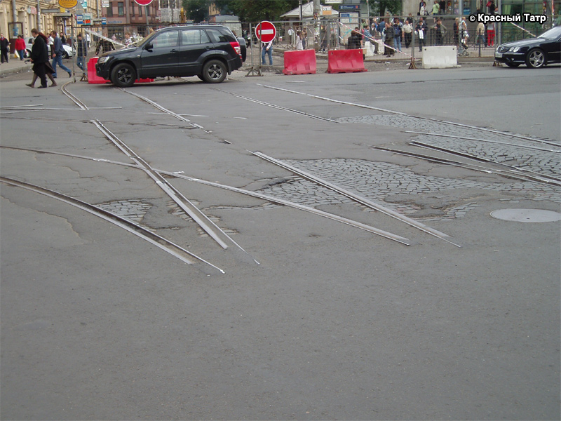 聖彼德斯堡 — Dismantling and abandoned lines