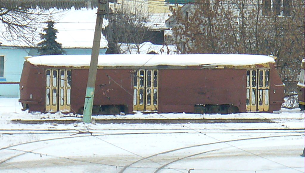Orzeł, Tatra T3SU Nr 030; Orzeł — Tram cars in storage; Orzeł — trolley Sheds
