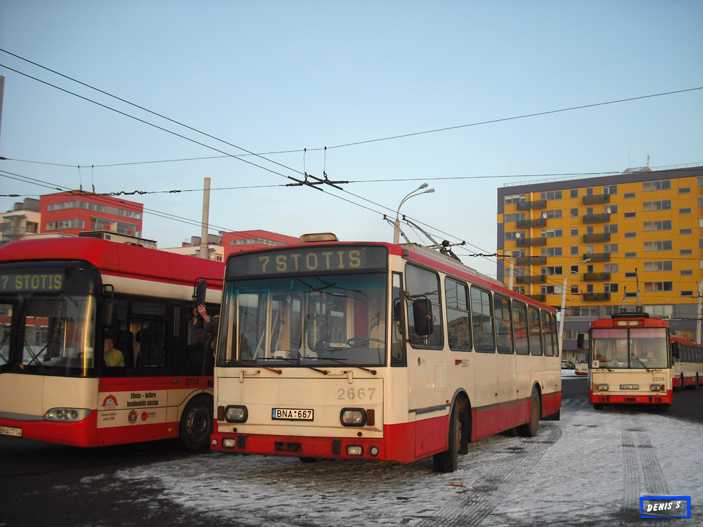 Вильнюс, Škoda 14Tr17/6M № 2667