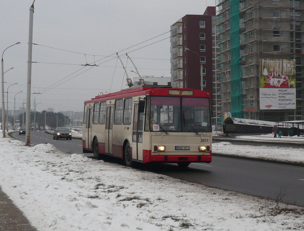 Вильнюс, Škoda 14Tr13/6 № 2611