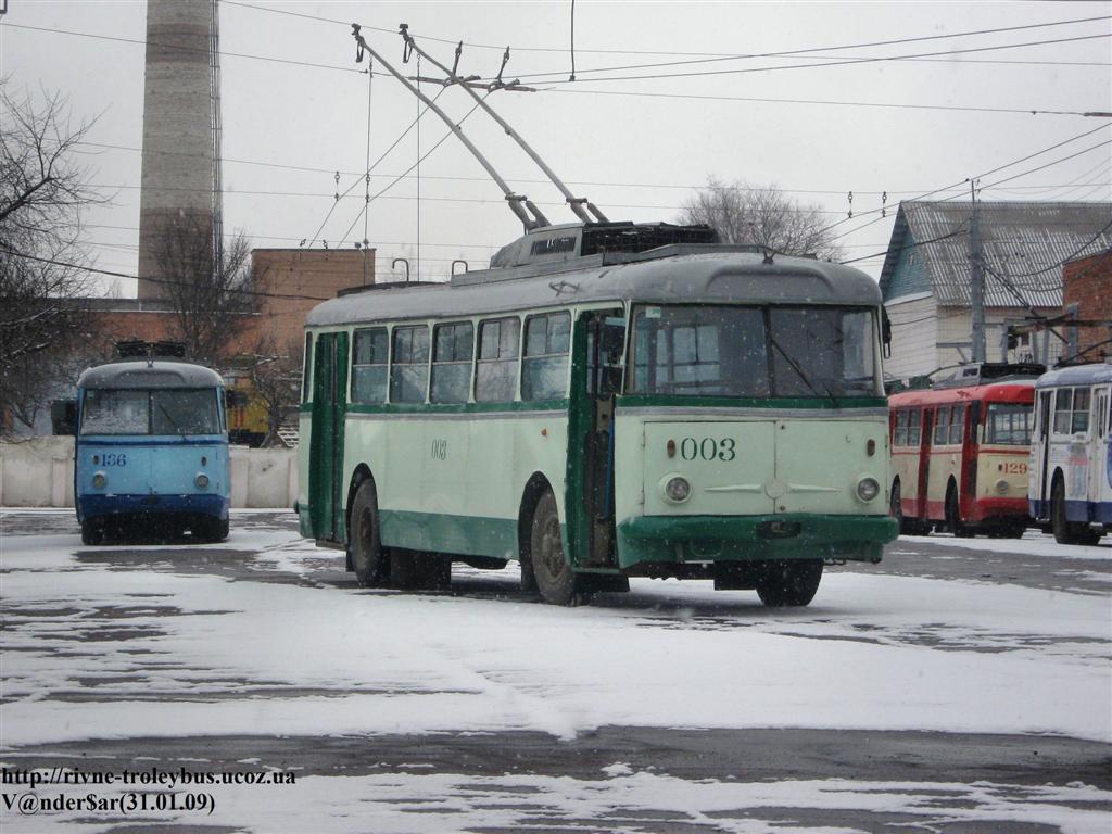 Ровно, Škoda 9Tr19 № 003
