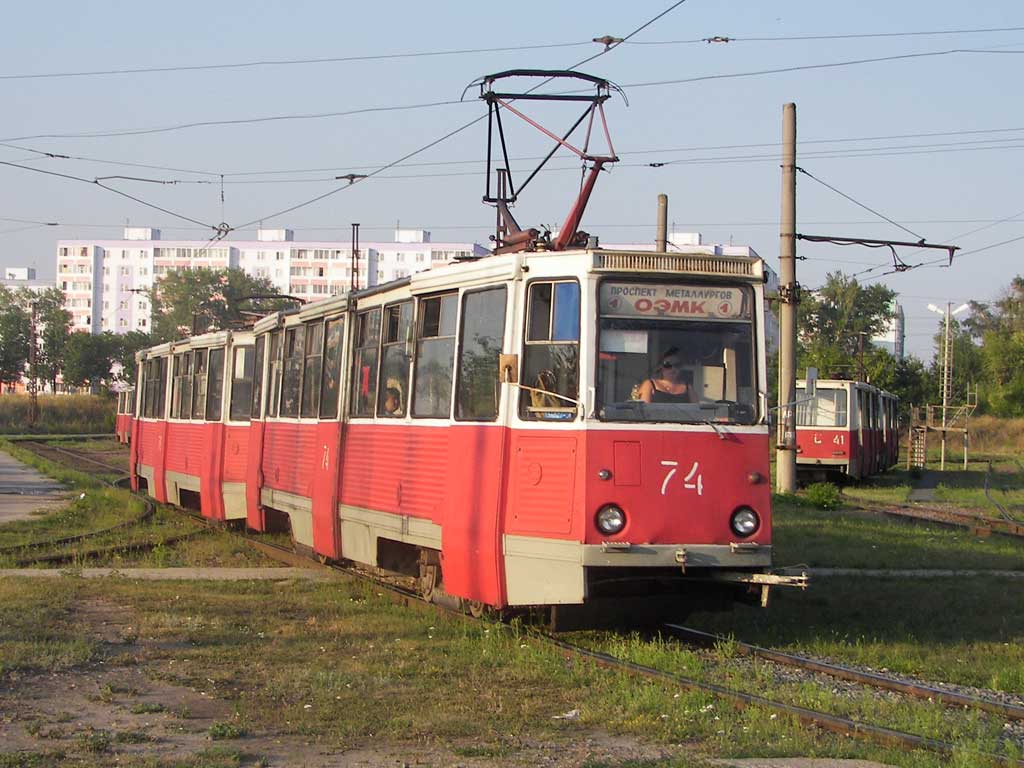 Старый Оскол, 71-605 (КТМ-5М3) № 74 Старый Оскол, 71-605 (КТМ-5М3) № 74