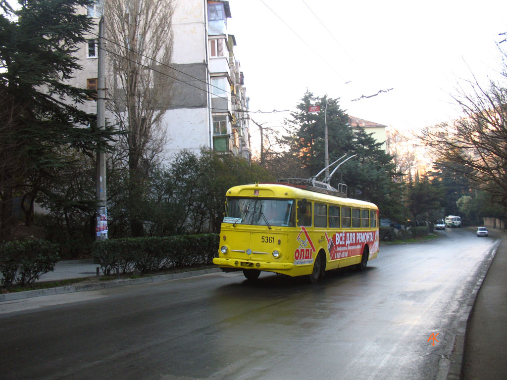 Крымский троллейбус, Škoda 9Tr16 № 5361