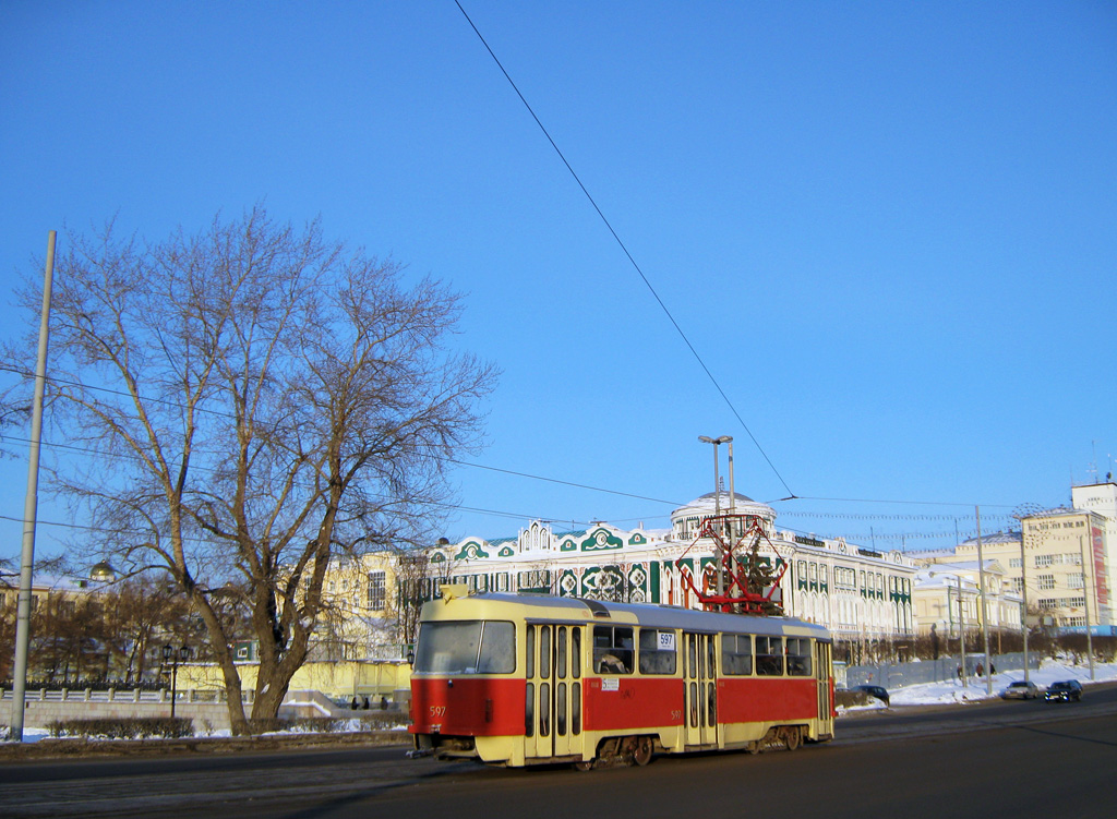 Екатеринбург, Tatra T3SU № 597