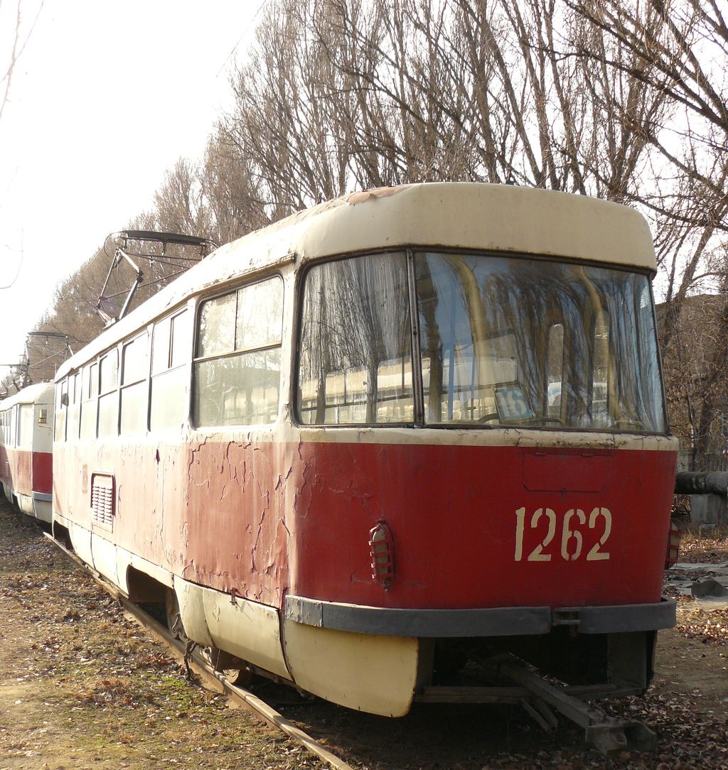 Днепр, Tatra T3SU (двухдверная) № 1262
