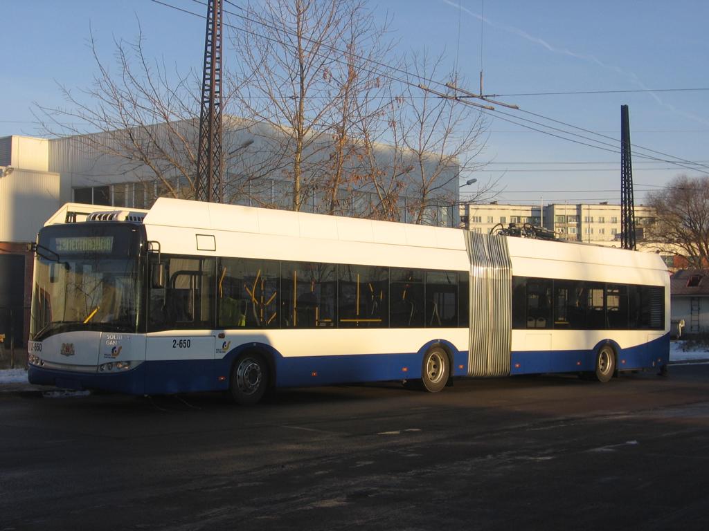Рига, Solaris Trollino III 18 Ganz № 2-650