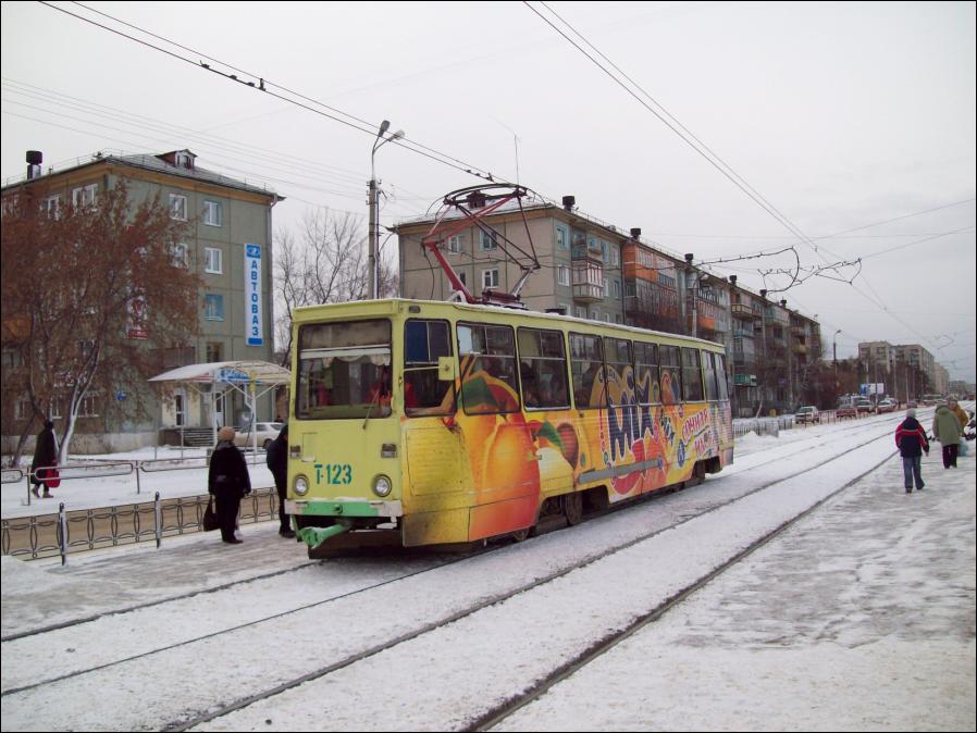 Angarsk, 71-605 (KTM-5M3) nr. 123 Angarsk, 71-605 (KTM-5M3) nr. 123