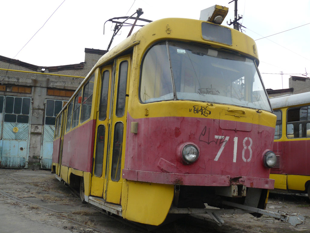 Запорожье, Tatra T3SU № 718