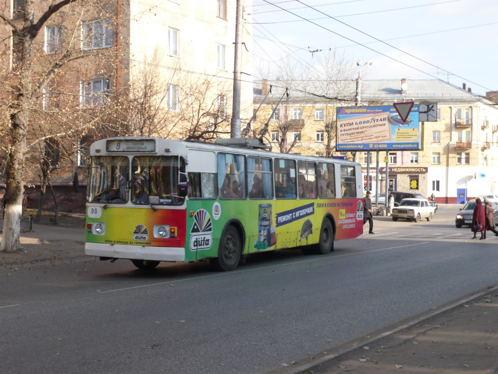 Омск, ЗиУ-682В-012 [В0А] № 98