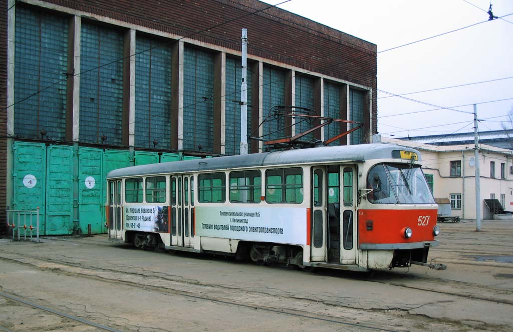 Калининград, Tatra T4D № 527