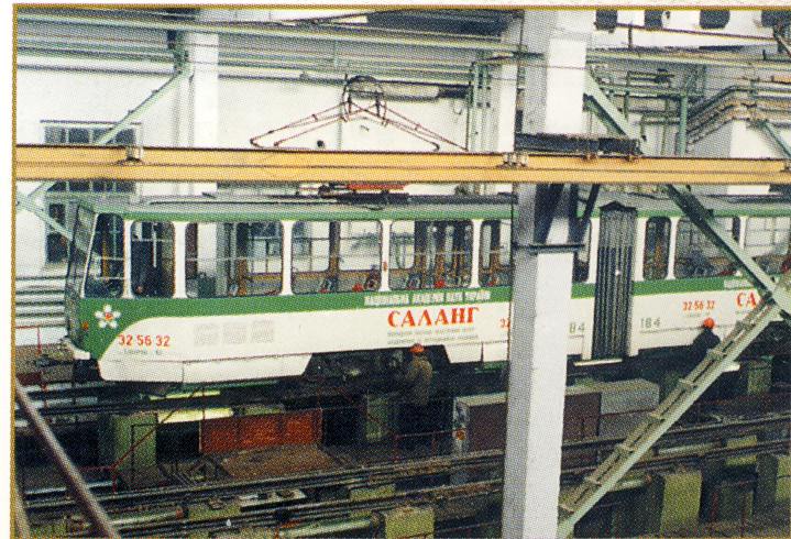 Vinnyica, Tatra KT4SU — 184; Vinnyica — Old photos; Vinnyica — Tram depot