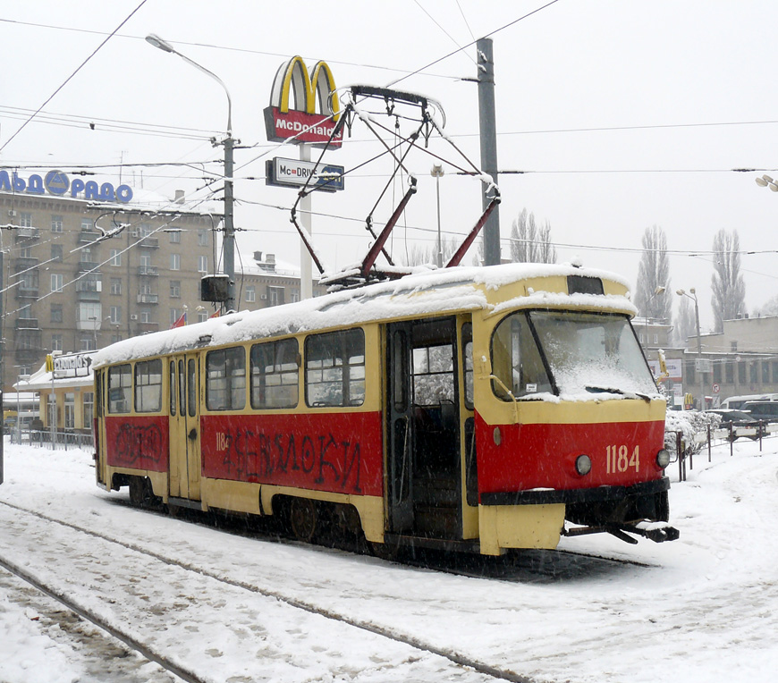 Днепр, Tatra T3SU № 1184