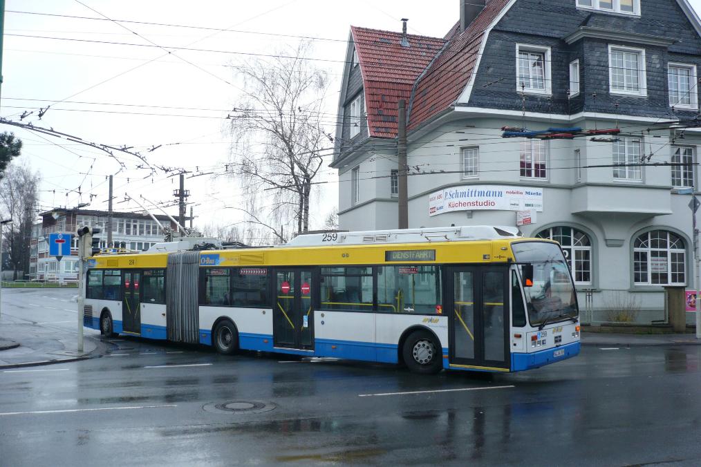 Золинген, Van Hool AG 300T № 259