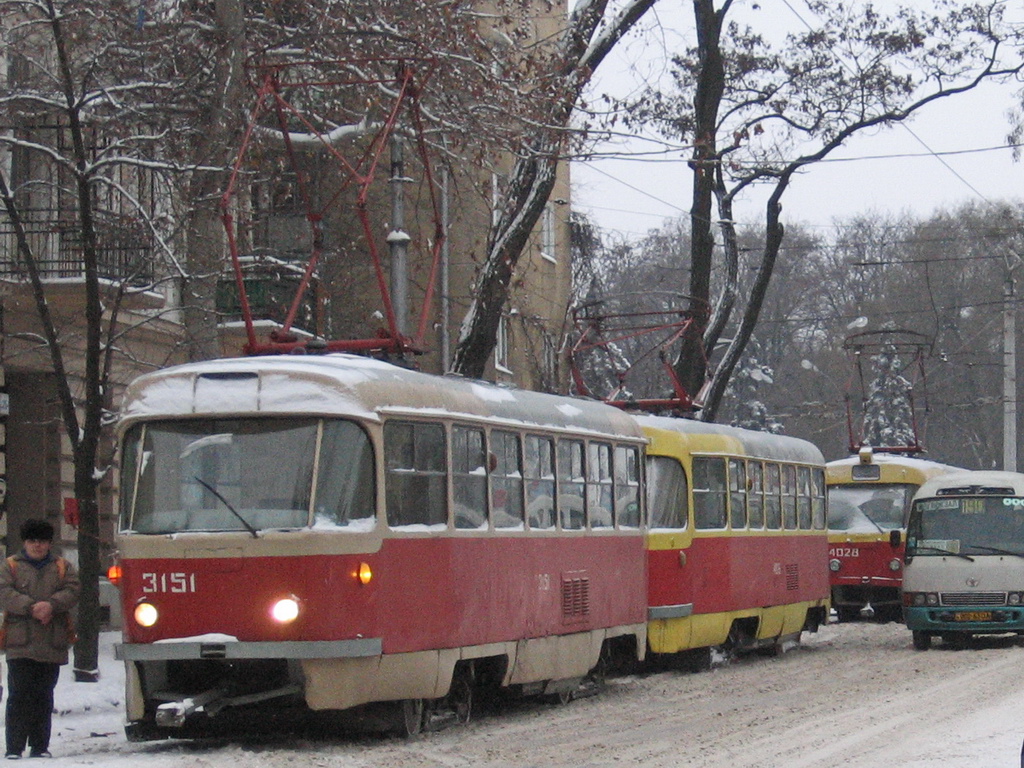 Odesa, Tatra T3SU (2-door) č. 3151