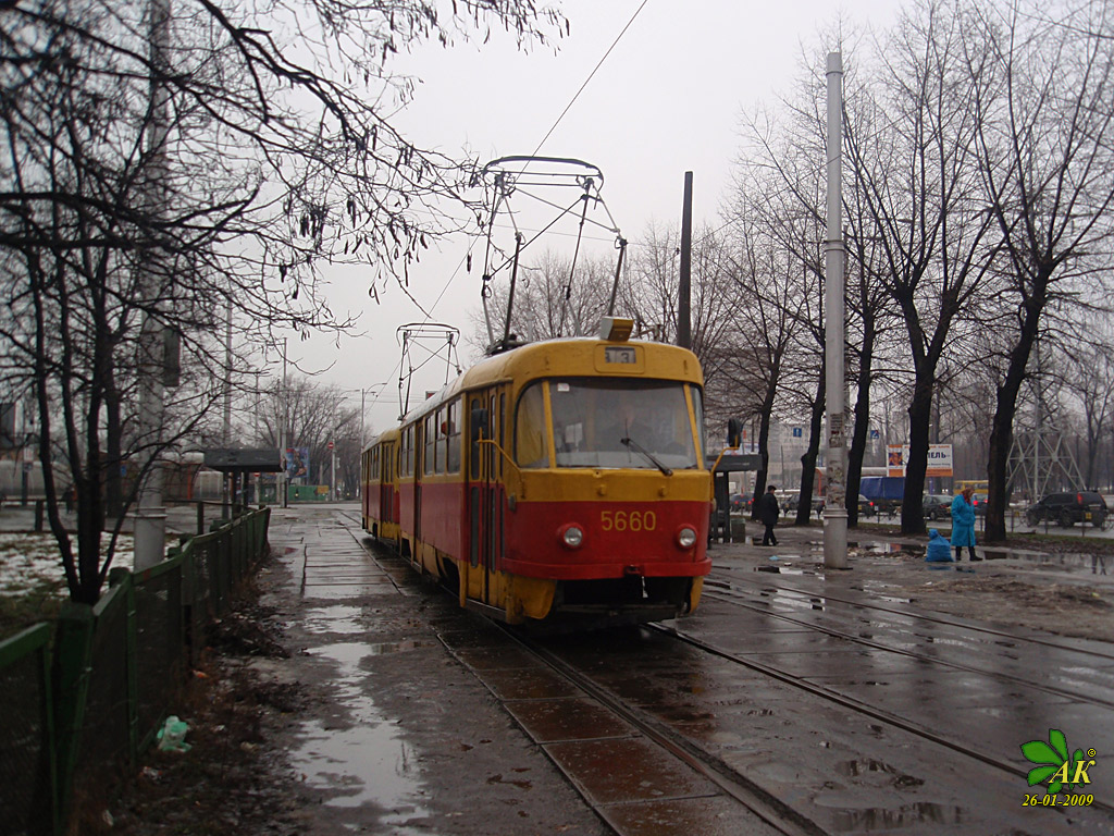 Киев, Tatra T3SU № 5660