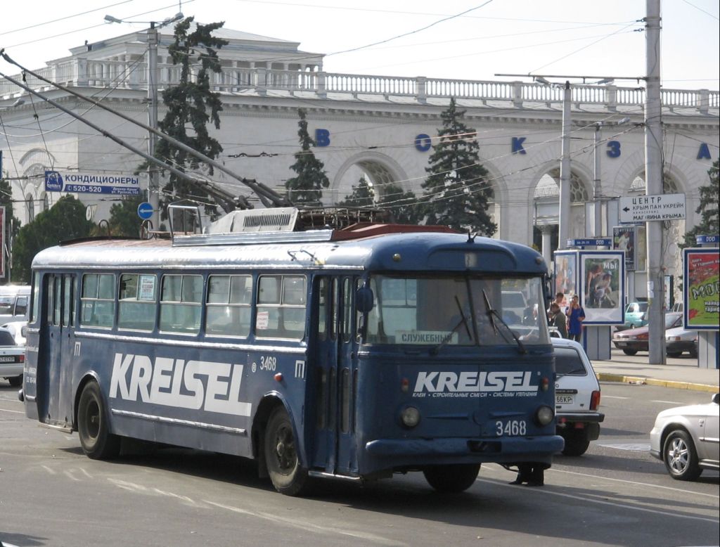 Крымский троллейбус, Škoda 9Tr18 № 3468