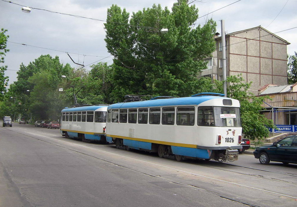 Алматы, Tatra T3DC2 № 1026