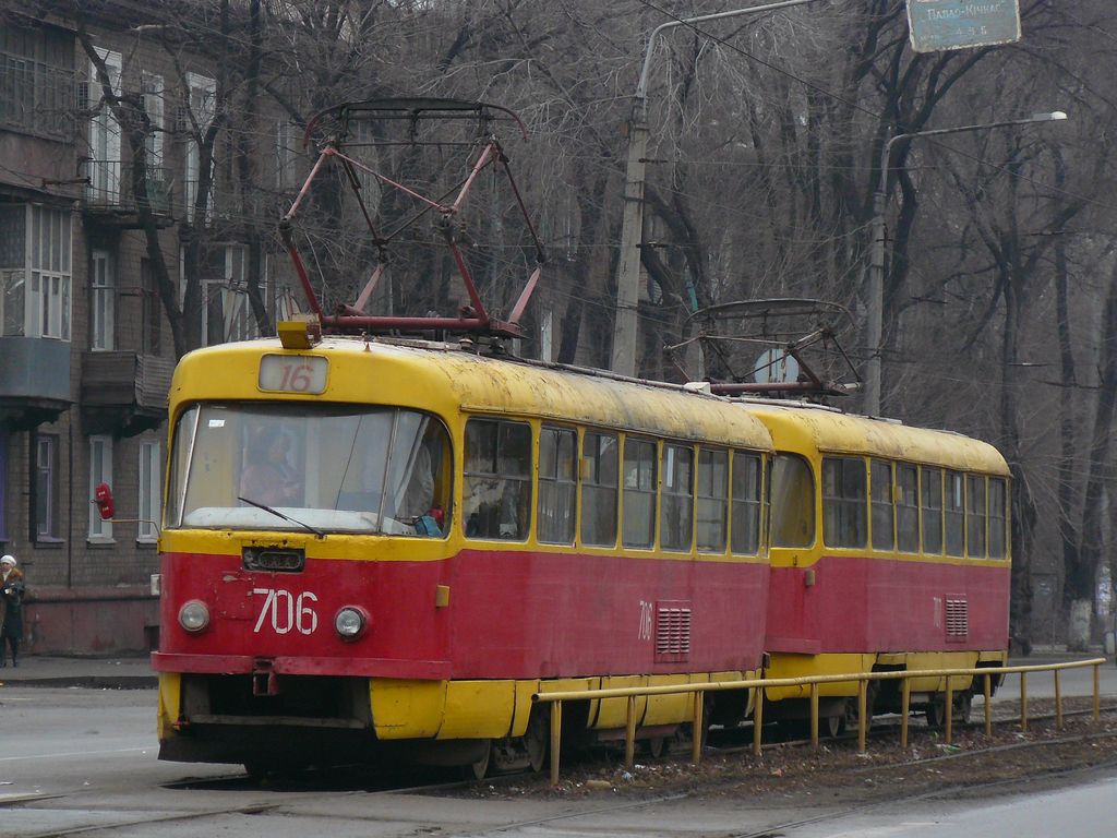 Запорожье, Tatra T3SU № 706
