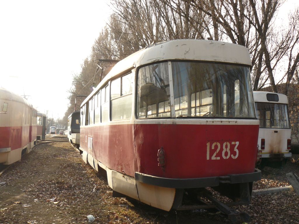 Днепр, Tatra T3SU (двухдверная) № 1283
