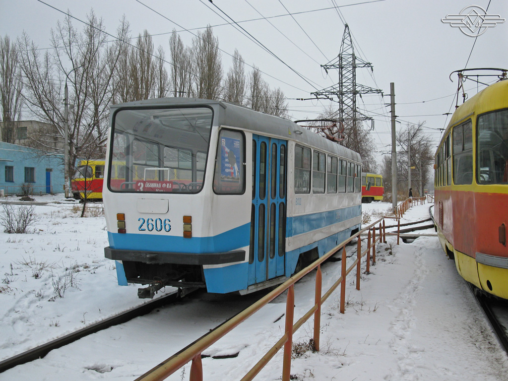 Волгоград, Tatra T3SU мод. ВЗСМ № 2606