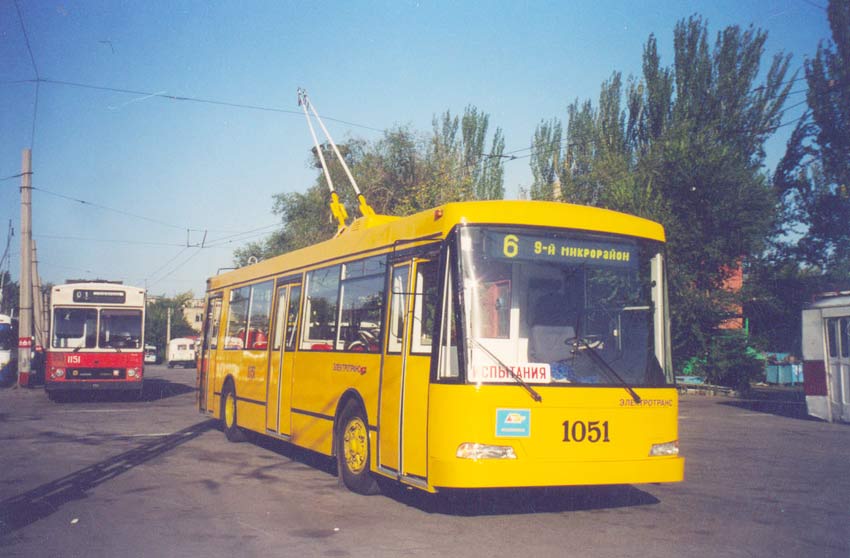 Алматы, ТП KAZ 398 № 1051; Алматы, Salvador Caetano/Efacec UEC 41 № 1151