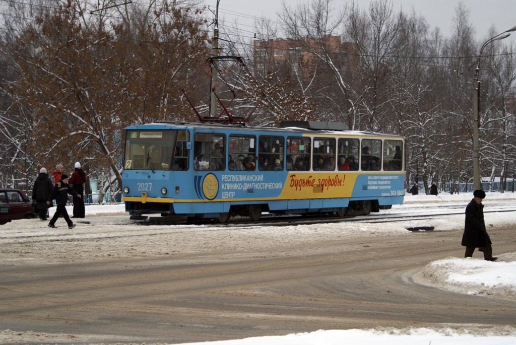 Ижевск, Tatra T6B5SU № 2027